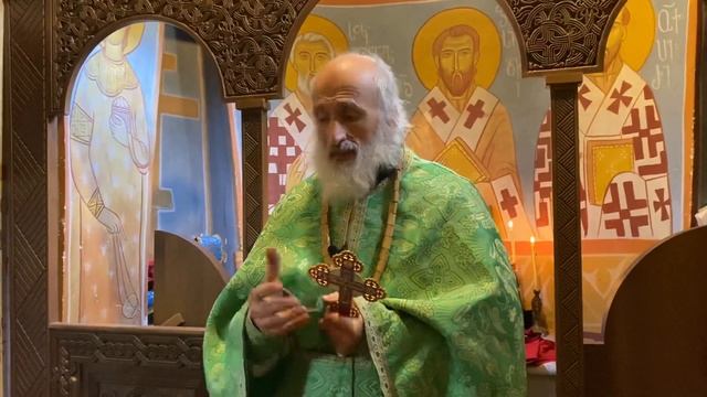 Святой Грузинский Царь Давид Строитель. Проповедь архимандрита Вениамина ( Белкания)