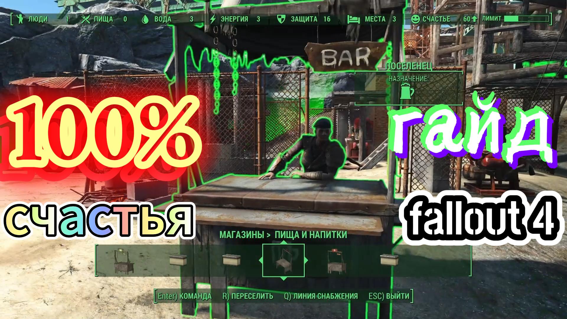 Fallout 4. 100% счастья (гайд).