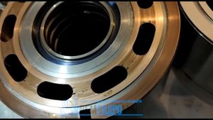 Притирка блока цилиндров гидронасоса SAUER DANFOSS 90L130