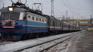 Отправление поезда №39 со станции Уфа 03-2-2015 В2
