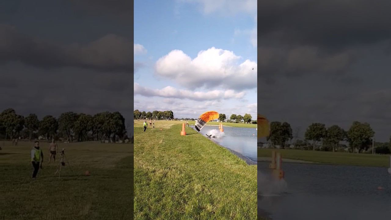 Свуп. Зачем спортсмены парашютисты ныряют в воду? | Купольное пилотирование смотреть онлайн