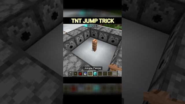 MINECRAFT TNT JUMP TRICK | AjayGamerYT | #shrots #trending #minecraft #tipandtricks #minecraftshort