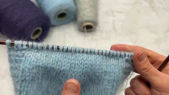 ВЯЖЕМ ВМЕСТЕ ОБРАЗЕЦ ИЗ АНГОРЫ - Biagioli Modesto ANGORA 80 смотреть онлайн