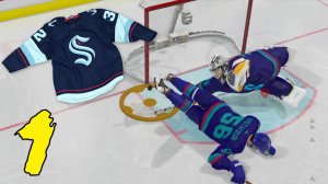 С Детства за "Seattle Kraken" - NHL 21 Карьера за Сиэтл Кракен #1