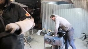 литьё изделий из бронзы кустарным способом