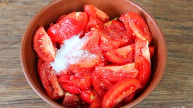 Вяленые помидоры без кожицы
