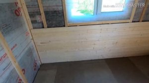 Монтаж вагонки на кляммеры и кое что ещё.