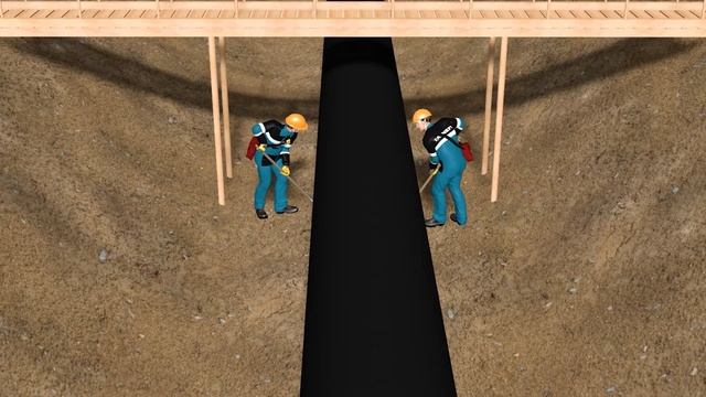 Выполнение земляных работ при ликвидации отказов на трубопроводах смотреть онлайн