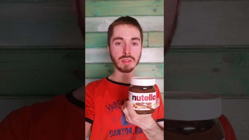 Фанатею от шоколадной пасты Nutella ❤ #nutella #shorts #русланрустин #рустин #нутелла #топчик