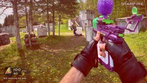 GEL GUN GAME | COD First Person Blaster Battle!