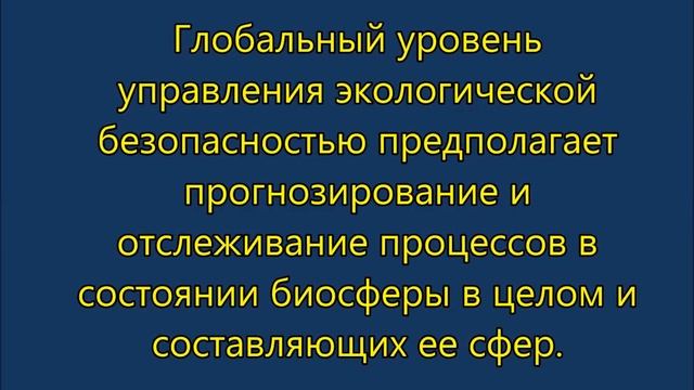 Экологическая безопасность. Презентация. ОБЖ 8 класс.