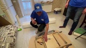 Как упаковать кухонный стол при переезде. Видео инструкция. Лайфхаки переезда