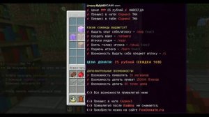 ТОП 10 секретных комманд на сервере FoxMine.ru.