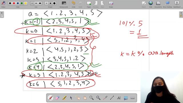 Rotate an Array | Module : Basics of programming | In Hindi | Python ...