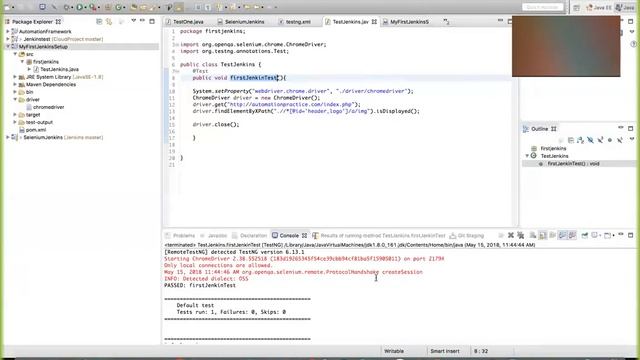 Selenium Maven Jenkin Setup