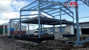 Строительство здания из сэндвич панелей 2
