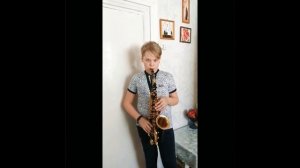 "Колыбельная Медведица" игра на саксофоне!