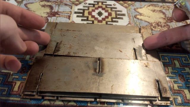 Печка щепочница(печка для походов,туристическая печка) - своими руками (мой вариант) смотреть онлайн