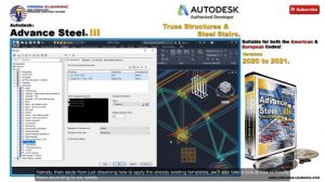Advance Steel 2020 - 2021 Tutorial | Level III
