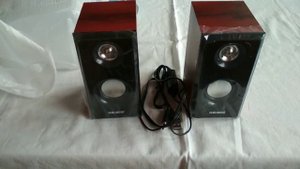 Колонки для компьютера / JITENG JT042 2.0 Woodiness Multimedia Computer Speakers from GearBest.com