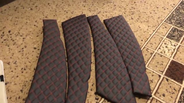 Перетяжка Дверных карт Ваз-2110 в Экокожу с прострочкой смотреть онлайн