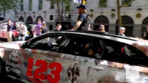 The INSANE startline of the 2018 Gumball 3000 Rally in London!