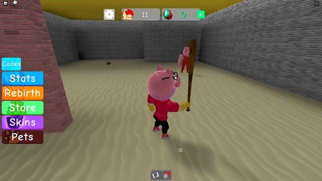 НОВАЯ ГЛАВА ПИГГИ 21!!! КАЧОК ПИГГИ против СИМУЛЯТОР КАЧКА Троллинг Качков в Роблокс Нуб и Про Качо смотреть онлайн