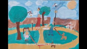 Выставка детских рисунков "Мы рисуем Мир".