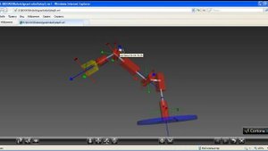 Разработка 3D модели и формальная запись кинематической модели робота-манипулятора