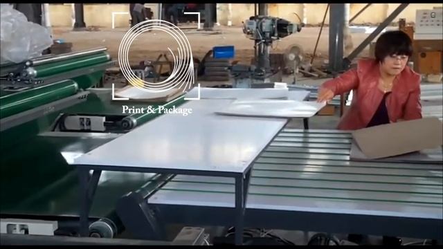 Оборудование для каширования картона, гофрокартона с ручной подачей TMA смотреть онлайн