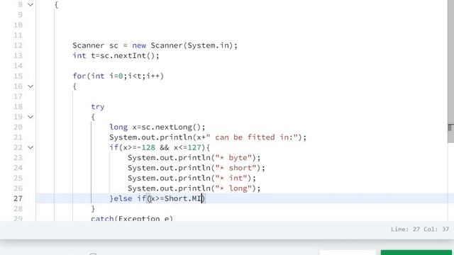 #8 java data types hackerrank solution - Java | HackerRank Java