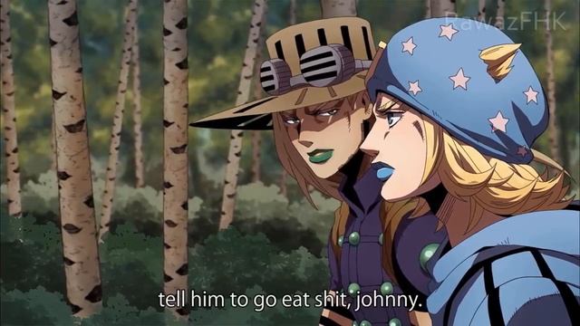 JJBA Steel Ball Run | Джонни и Джайро встречают Хот Панц [Дубляж совместно с DUB4LIFE]