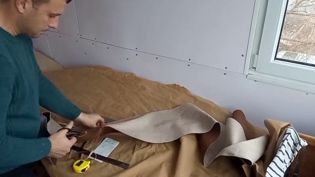 Перетяжка подлокотника дивана смотреть онлайн