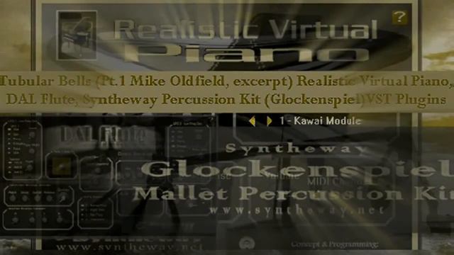 Tubular Bells (Mike Oldfield) Grand Piano, Flute, Glockenspiel VST VST3 Audio Unit EXS24 KONTAKT nk