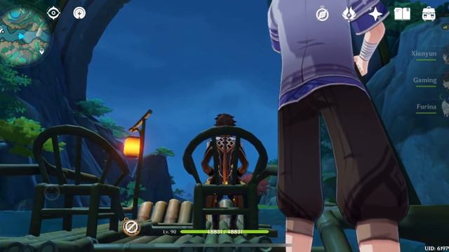 Genshin Impact 4.4 Chenyu Vale - Bamboo raft ride Soundtracks смотреть онлайн