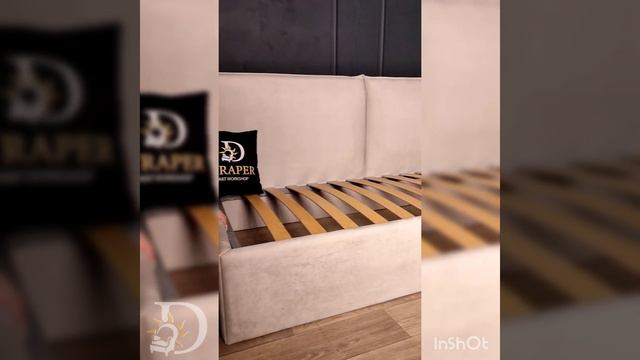 Обзор угловой кровати Plush. #купитькровать #купитьдиван #кроватьназаказ #мягкаямебель #производств