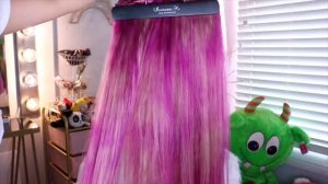 OMG! I dyed my hair extensions PINK! Irresistible Me Hair extensions