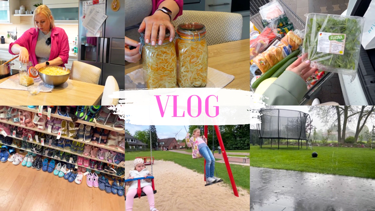 VLOG??: салат из капусты ?попала под ливень ☔️?️в магазин за сандалями