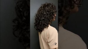 Кудрявая челка - curly shag