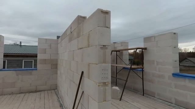 Перемычки и балки над дверными проёмами в стенах из газоблока своими руками.