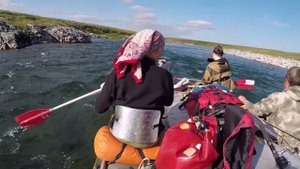 Рыбалка на реке Кара. Первый хариус.