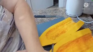 #вяленаятыквабезсахара. Вяленая тыква с сахарозаменителем. Часть 1.