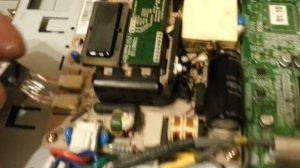 Ремонт телевизора после молнии.  LG RZ 15LA70