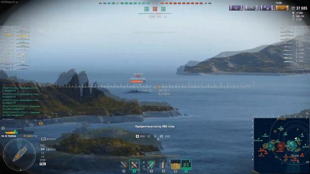 ЛИНКОР TSURUGI! ЯПОНСКИЙ СНАЙПЕР БЕЗ БРОНИ! МИР КОРАБЛЕЙ/WORLD OF WARSHIPS смотреть онлайн