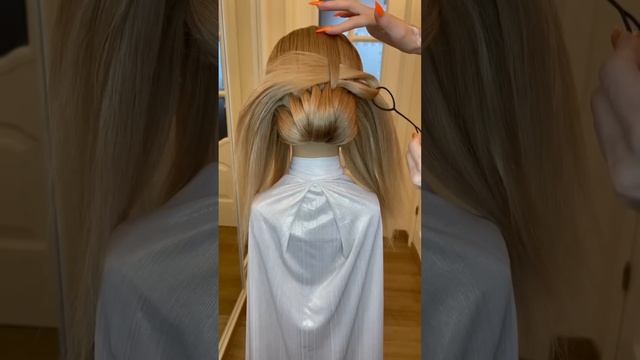 Красивая прическа :26, плетение волос лайфхак haircut hair shorts Гоголева blonde braid окрашивание