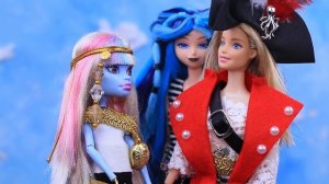 20 лайфхаков для старых кукол Барби / Пиратская вечеринка для кукол