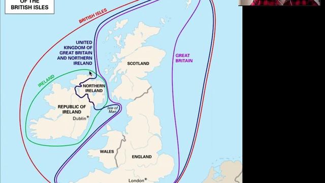 Разница между England, Great Britain, the UK, the British Isles