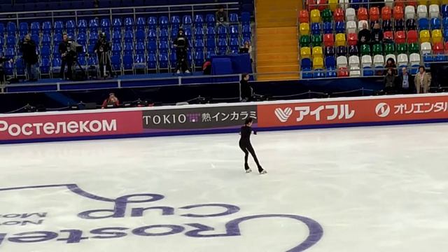 Первая тренировка ПП Медведевой на Rostelecom 2019 смотреть онлайн