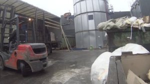 РАБОТА НА ДИЗЕЛЬНОМ ПОГРУЗЧИКЕ Тойота