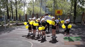 Флешмоб к 15-летию ОАО "РЖД" Детский сад № 264 ОАО "РЖД"